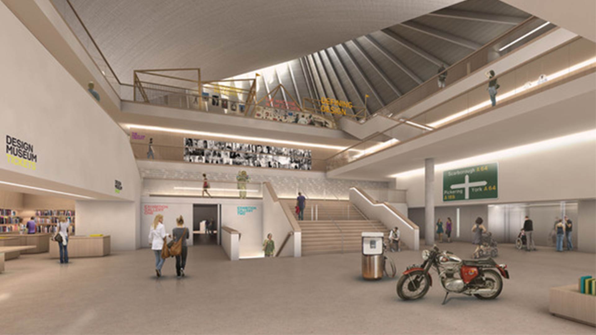 Lighting Design Lobby : Design museum nulty lighting design consultants