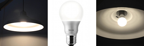 Blog Comparison Toshiba LED E-Core GLS Wide Light Design Nulty