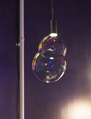 Chain Bubbles Light + Building 2014 Lighting Designers Nulty