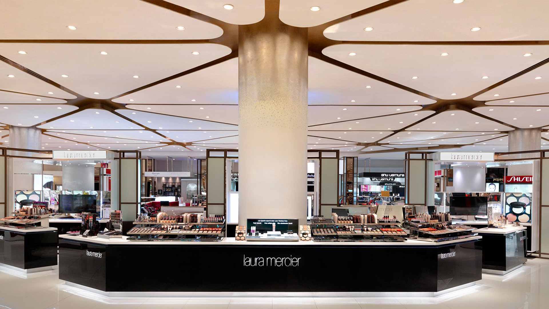 Retail Beauty Hall Department Store Paragon Bangkok Brand Counter Lighting Design Nulty