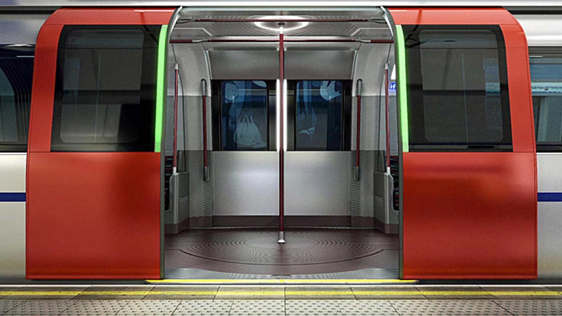 Lighting Design Future Public Transport Underground Interior Doors Nulty