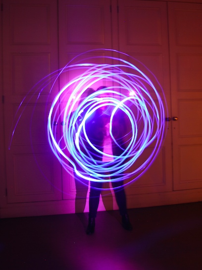 Light Graffiti Circle Light Design Experience Nulty