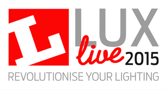 Lux Live 2015 Logo Lighting Design Nulty
