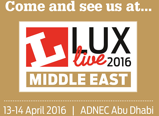 LuxLive Middle East 2016 Abu Dahbi Lighting Design Speaker Nulty