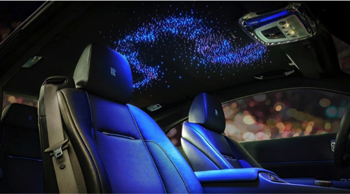 Rolls Royce Interior Luxury Lighting Starlit Sky
