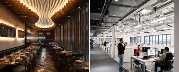  Correlated Colour Temperature Example Haz Restaurant Berghaus Head Office Lighting Designers Nulty 