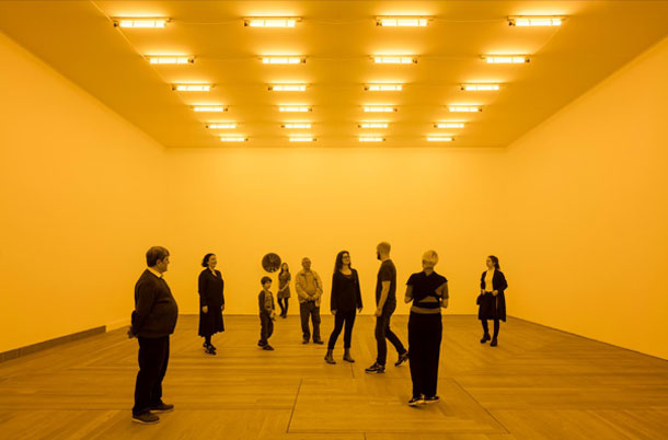 Olafur Eliasson National Gallery London 2017 Yellow Room