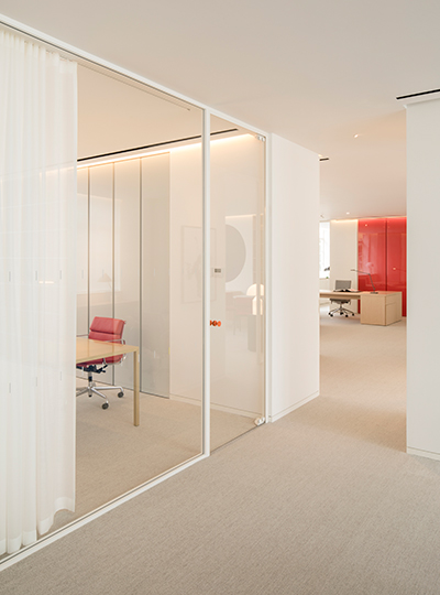 Contemporary Chic London Workplace Discreet Concealed Lighting Design Consultants Nulty