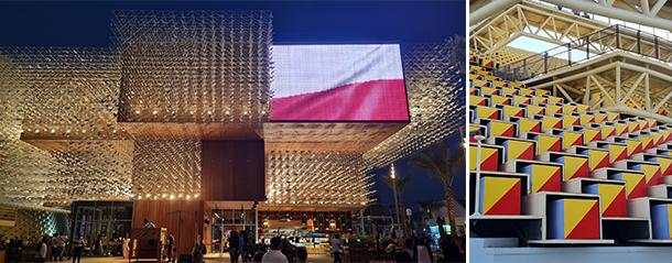 Expo 2020 Dubai Poland Pavilion South Korea Pavilion