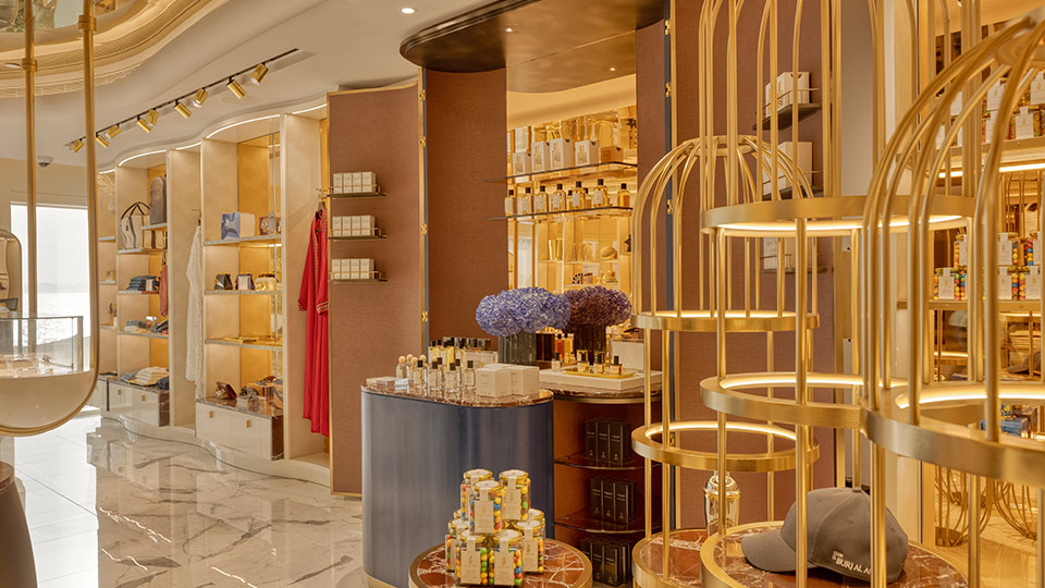 Inside Burj Al Arab Boutique | Nulty | Lighting Design Dubai