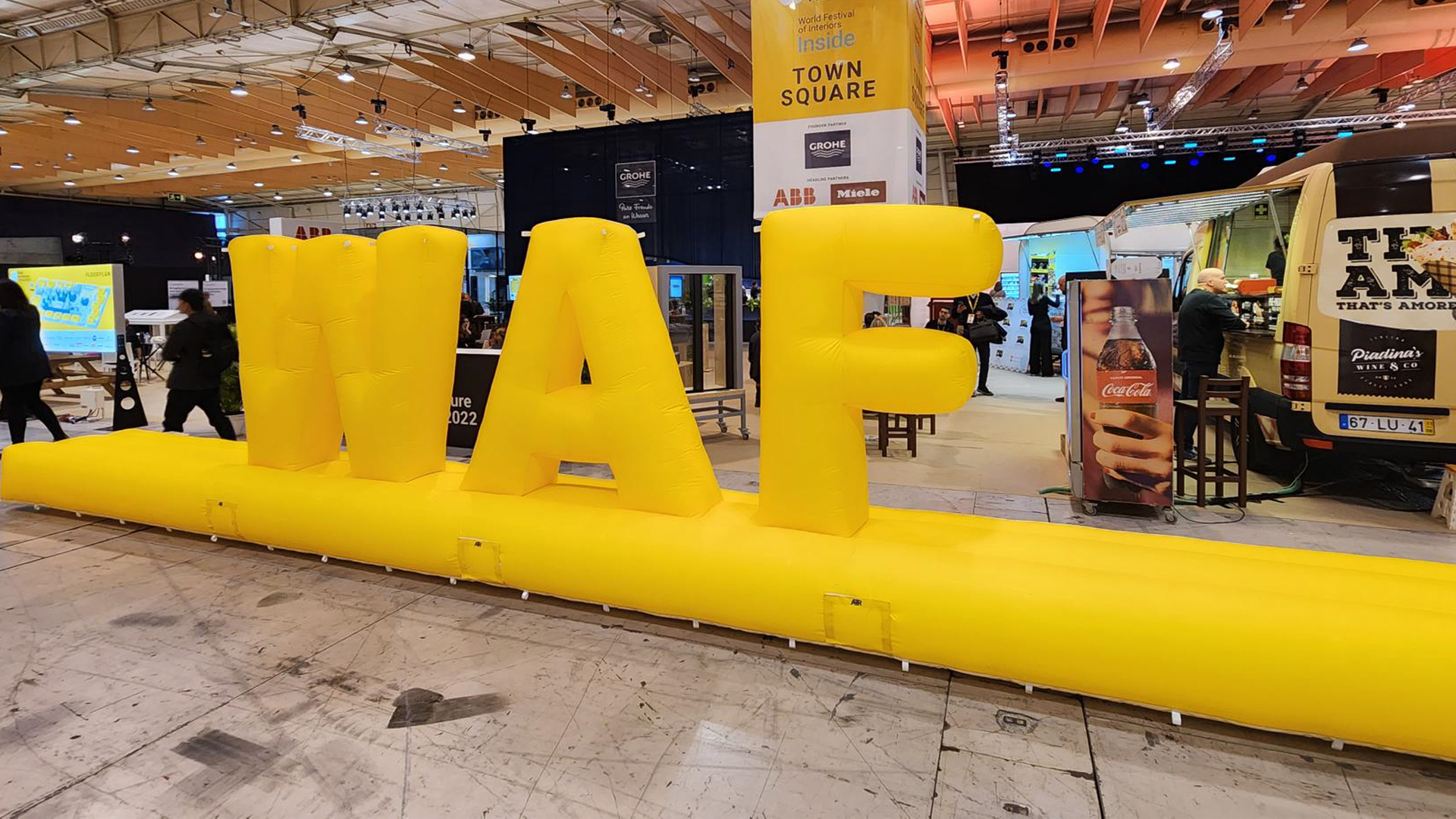 World Architecture Festival Inflatable WAF Sign