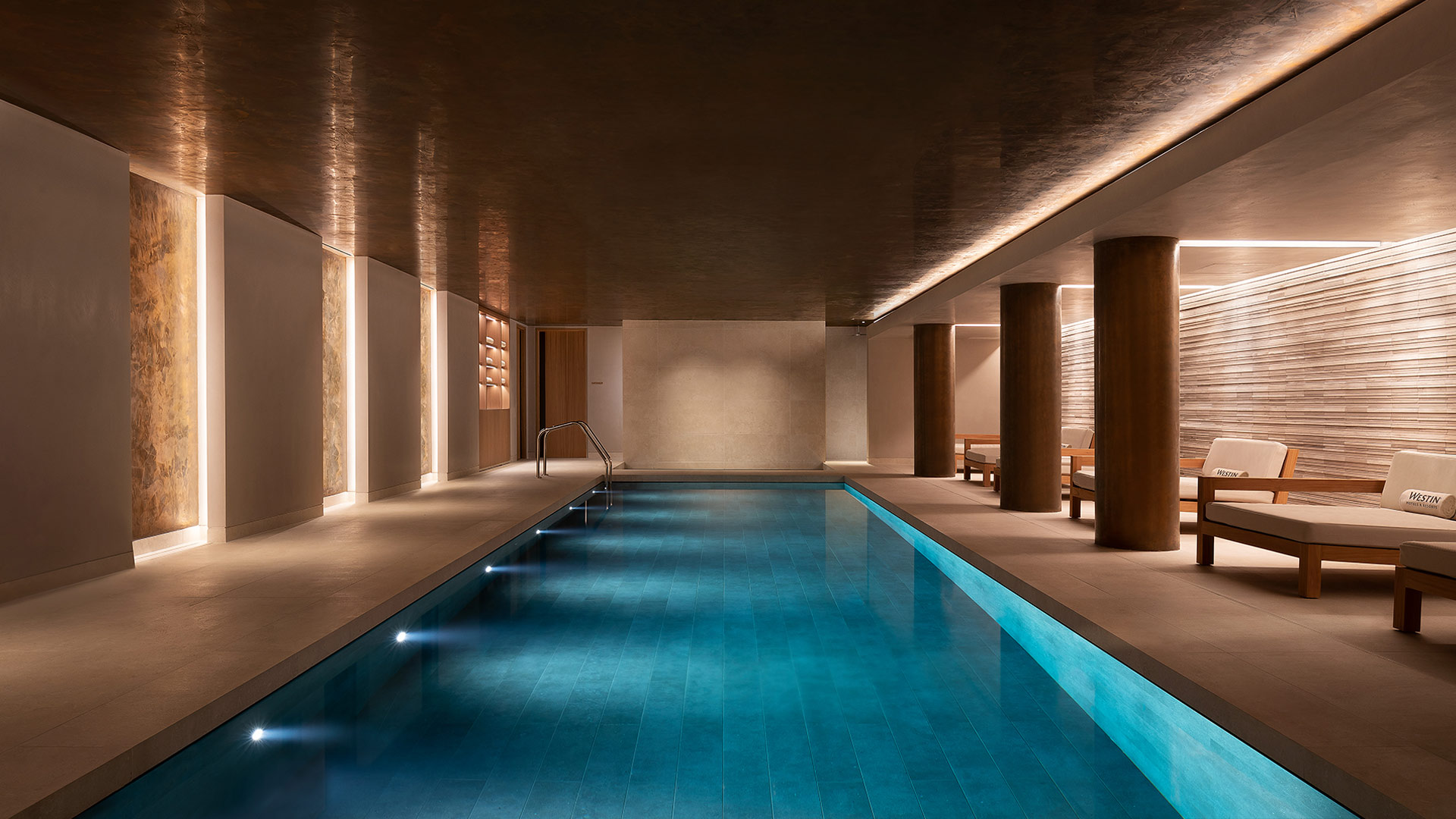 Nulty Architectural Lighting Designers Trend Report 2023 Heavenly Spa Swimming Pool