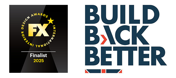 FX Awards 2025 & Build Back Better Awards 2025 Logos