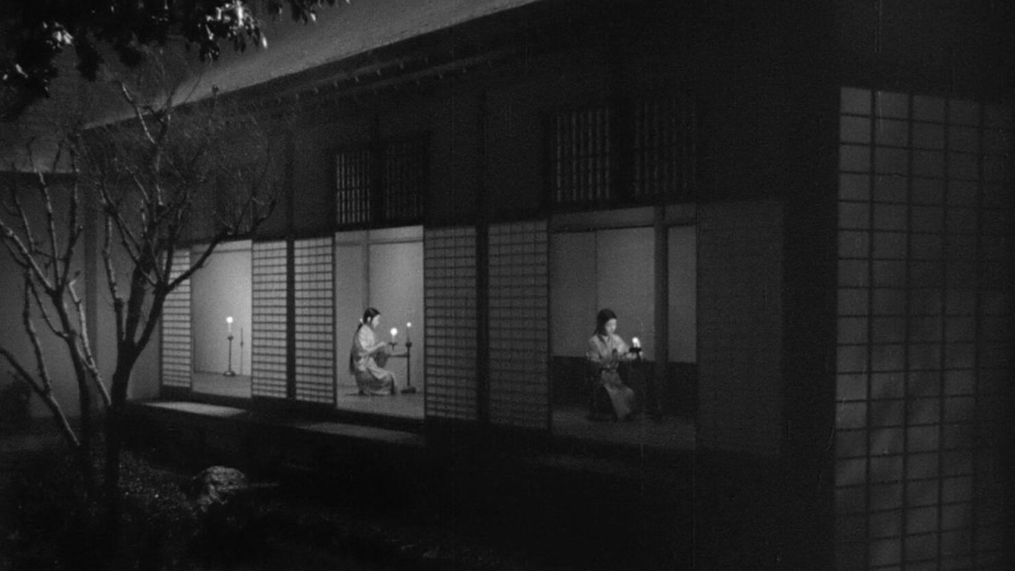 Still from Late Spring (1949), directed by Yasujiro Ozu. Cinematography by Yuharu Atsuta. This image is used under the principles of fair use for the purposes of non-commercial, educational commentary and critical analysis. Source: Internet Archive – https://archive.org/details/late-spring-mkv-1949-cc-yasujiro-ozu. All rights to the film and its visual material remain with the original copyright holders.