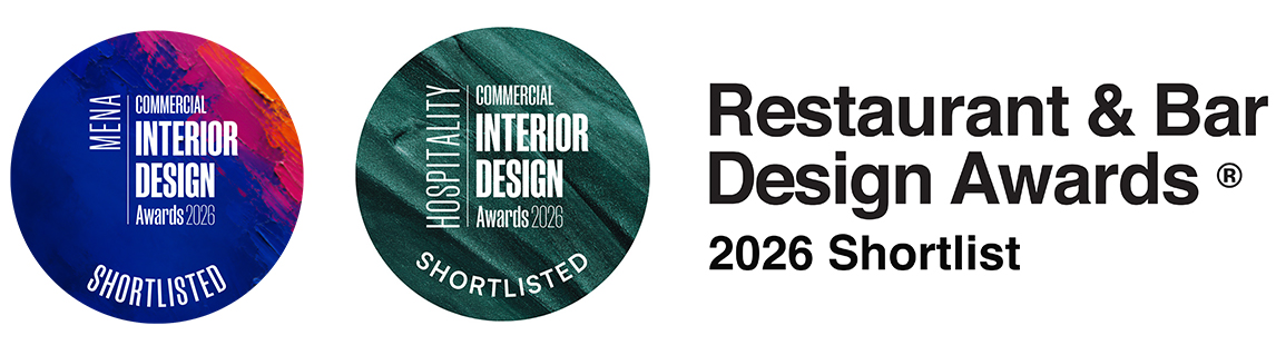 - CID MENA Awards & CID Hospitality Awards & Bar & Restaurant Design Awards 2026 Shortlisted Logos